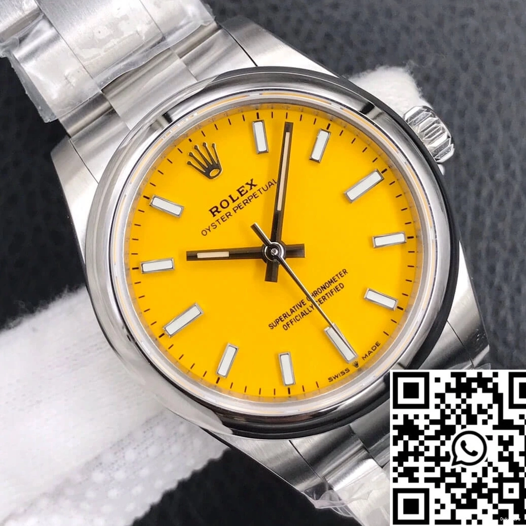 Oyster EW Perpetual M277200-0005 Rolex Yellow Dial 31MM Factory 0907